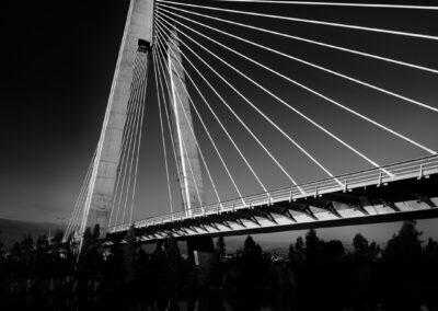 Fotografía del Puente Real en Badajoz sobre el río Guadiana